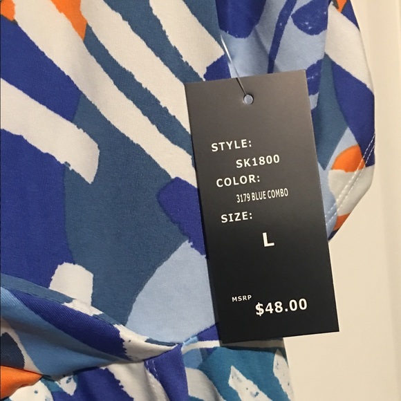 Robert Louis Floral Top Size Large -NEW! - Picture 4 of 5